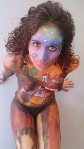 Exhibicion Body Painting Lorena Imagen 4