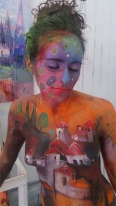 Exhibicion Body Painting Lorena Imagen 7