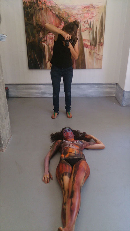 Exhibicion Body Painting